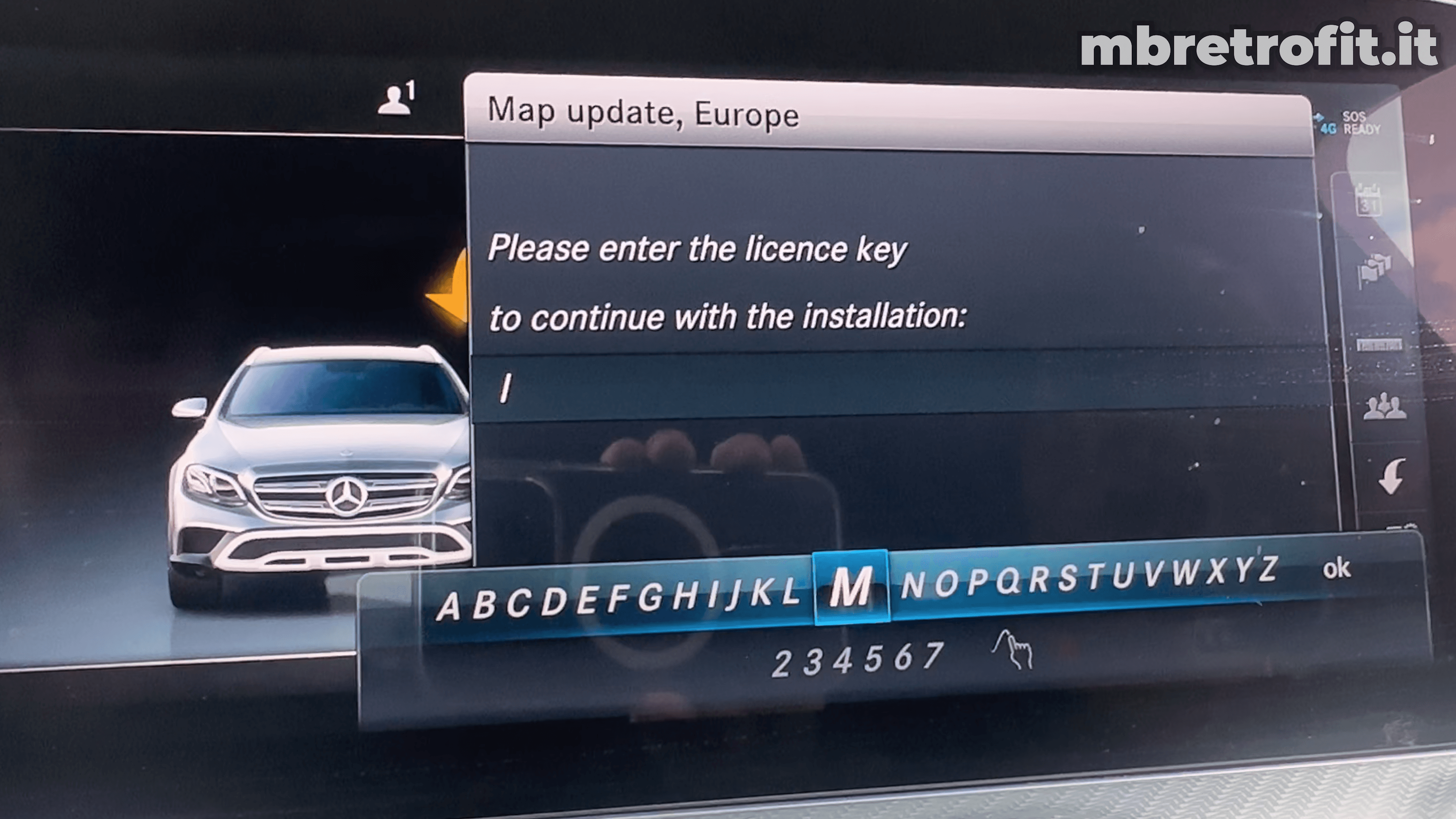 Map License Key prompt on NTG5.5