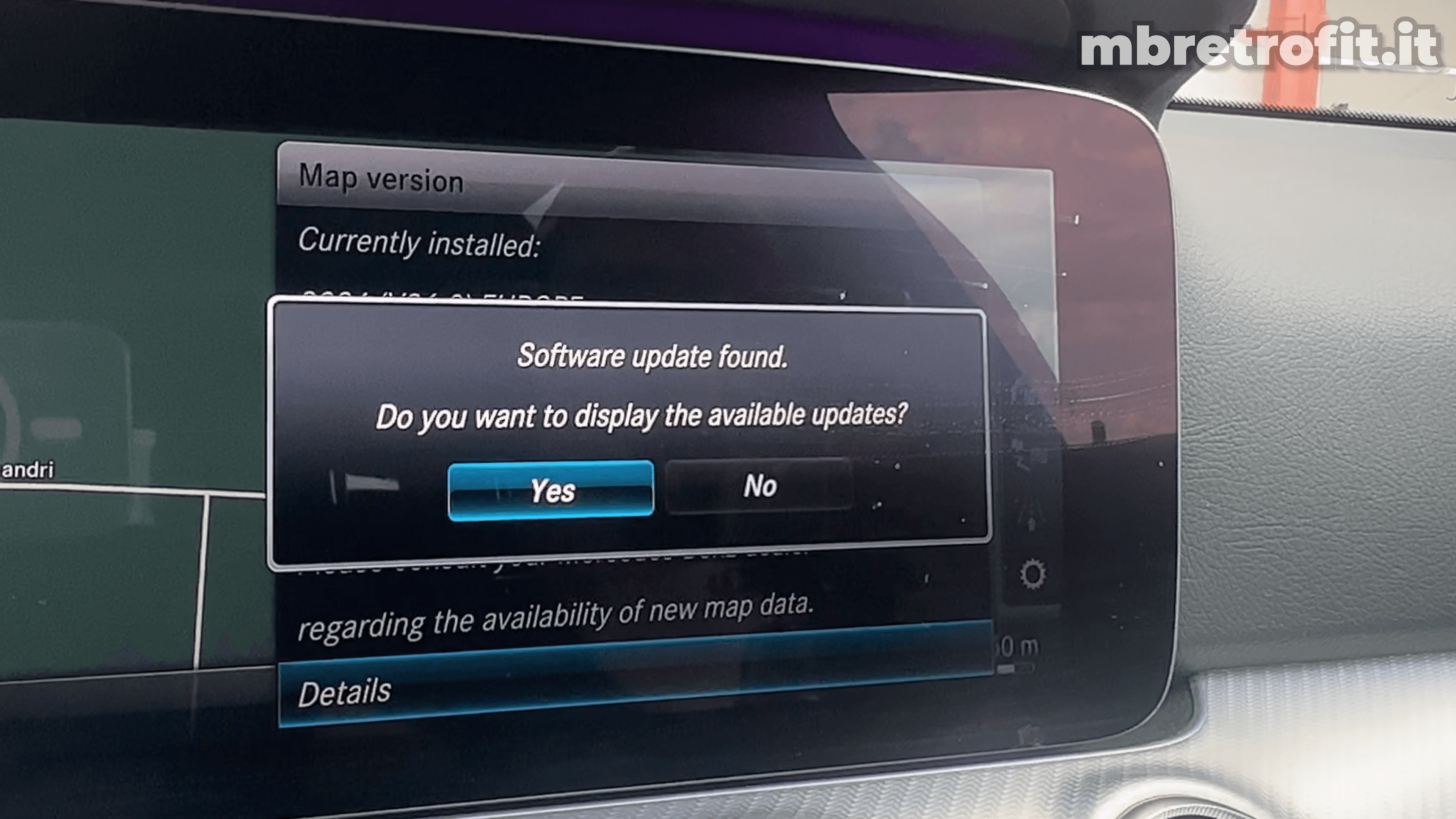 Update found on NTG5.5 system