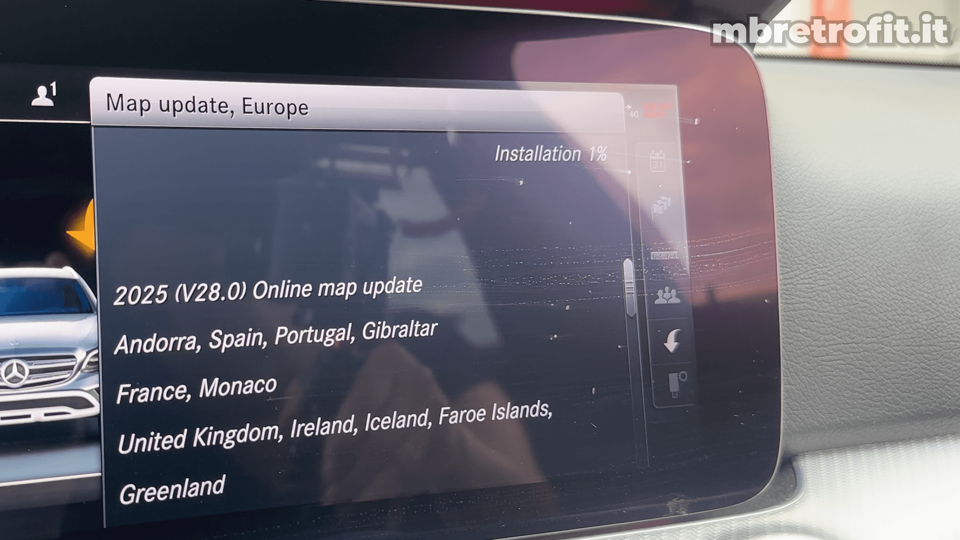 Installing map update on NTG5.5