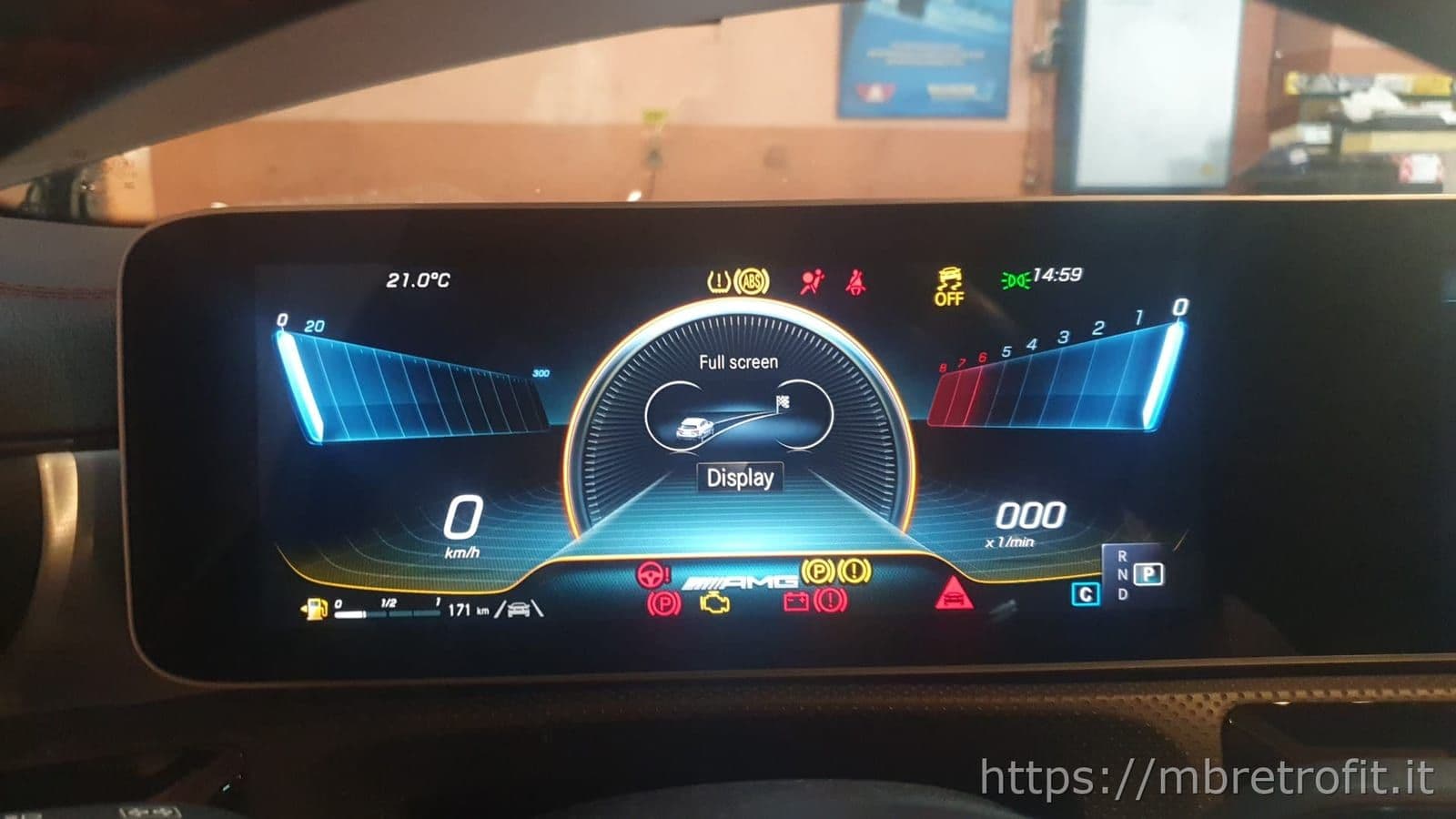 Digital High 2×11″ cluster