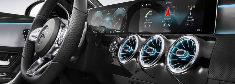 Mercedes MBUX Gen 1 (NTG6) display